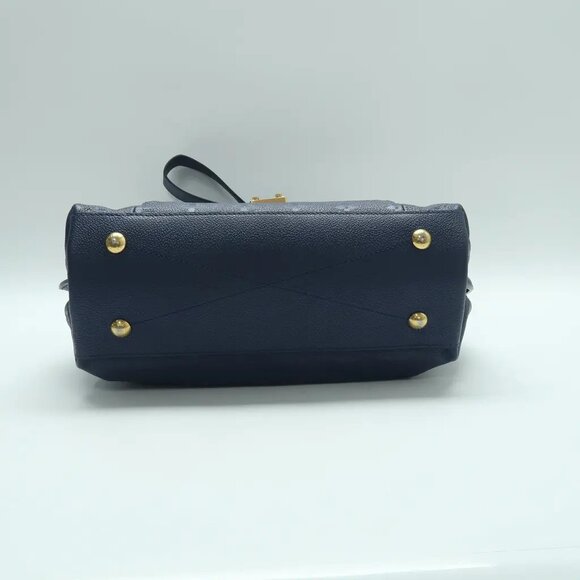 Louis Vuitton Metis Navy Monogram Leather Satchel 1370-032225 - Picture 5 of 12